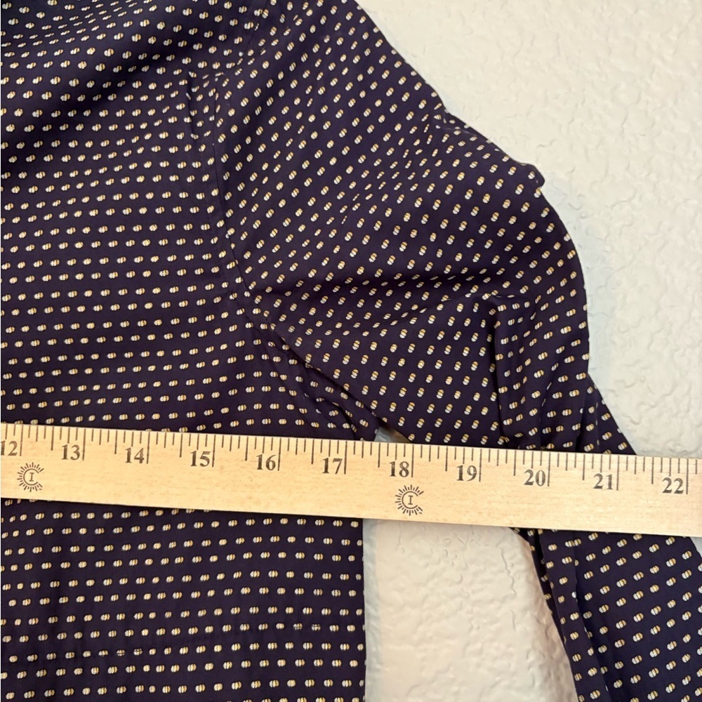 Maeve Anthropologie Blouse Tunic Small Layered Look 100% Cotton EUC - Picture 10 of 11